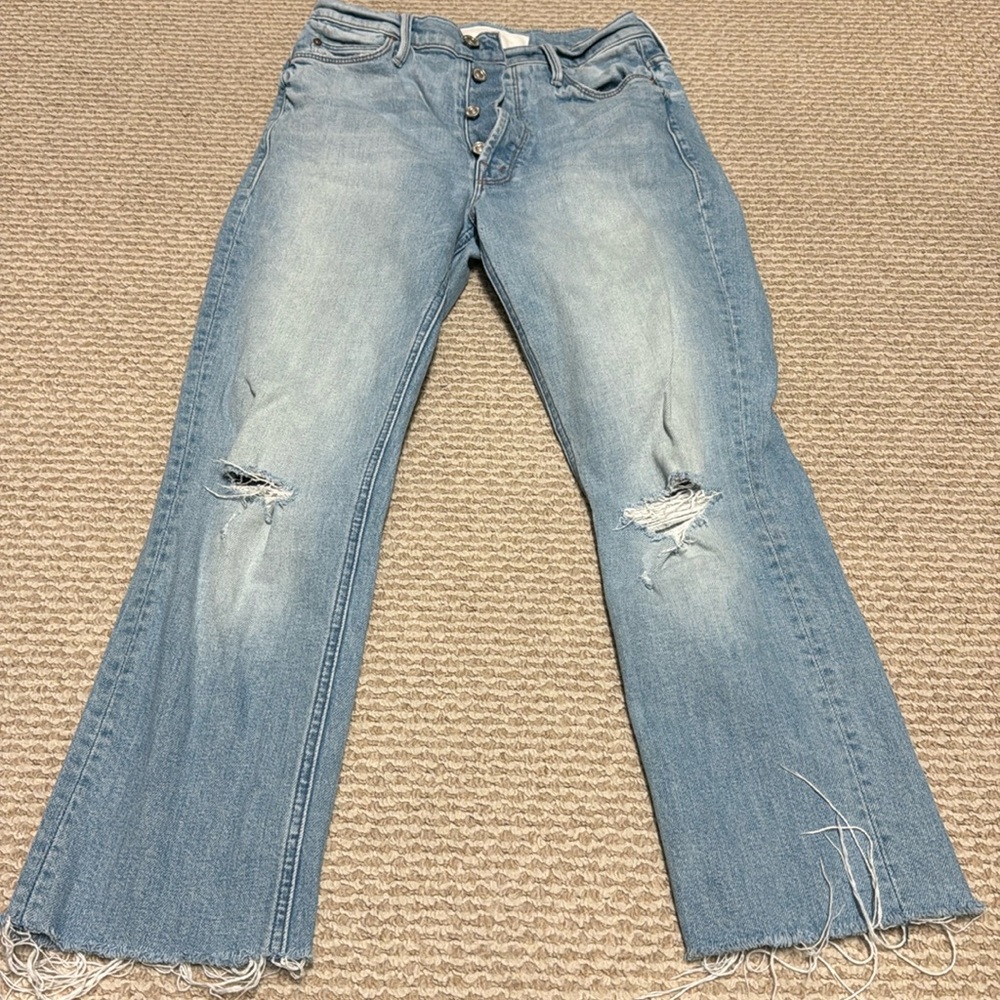 Mother denim gently worn